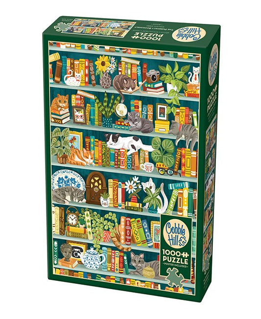 The Purrfect Bookshelf Puzzle
